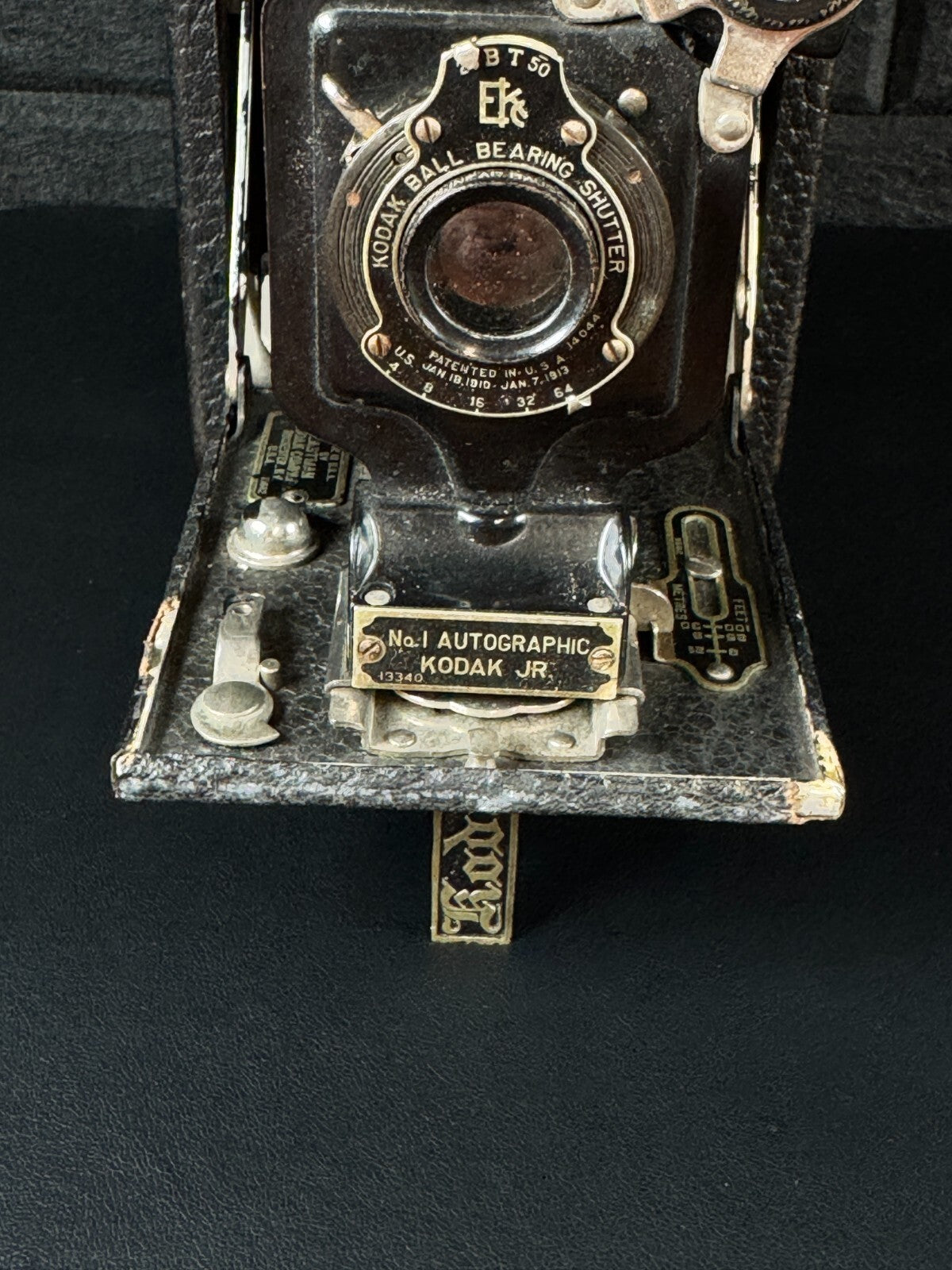 Kodak Junior No. 1 Autographic Vintage 1915 Ball Bearing Shutter Folding Camera