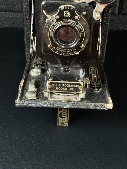 Kodak Junior No. 1 Autographic Vintage 1915 Ball Bearing Shutter Folding Camera