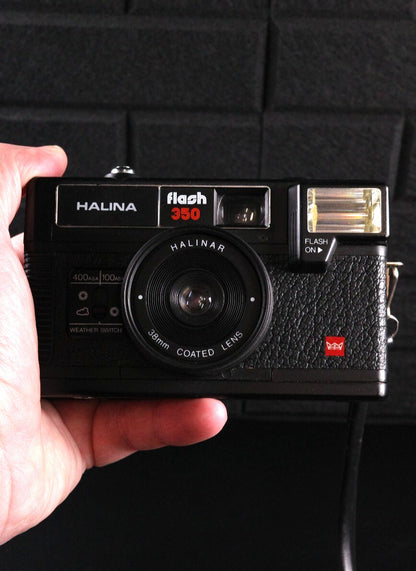 Halina Flash 350 Vintage 1990's 35mm Film Camera - Film Tested & Working