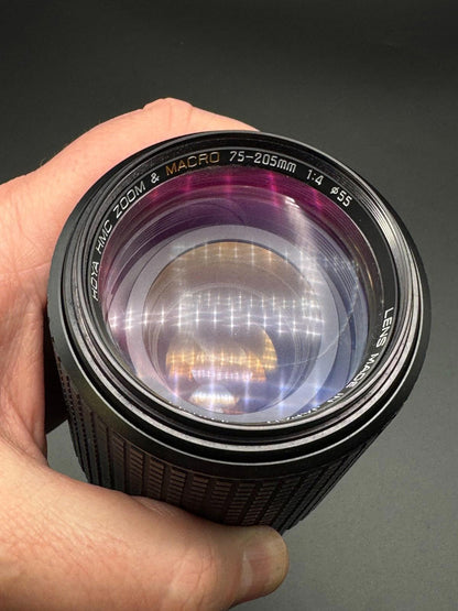 Vintage Hoya HMC Zoom & Macro 75-205mm f/4 Lens - Olympus Mount