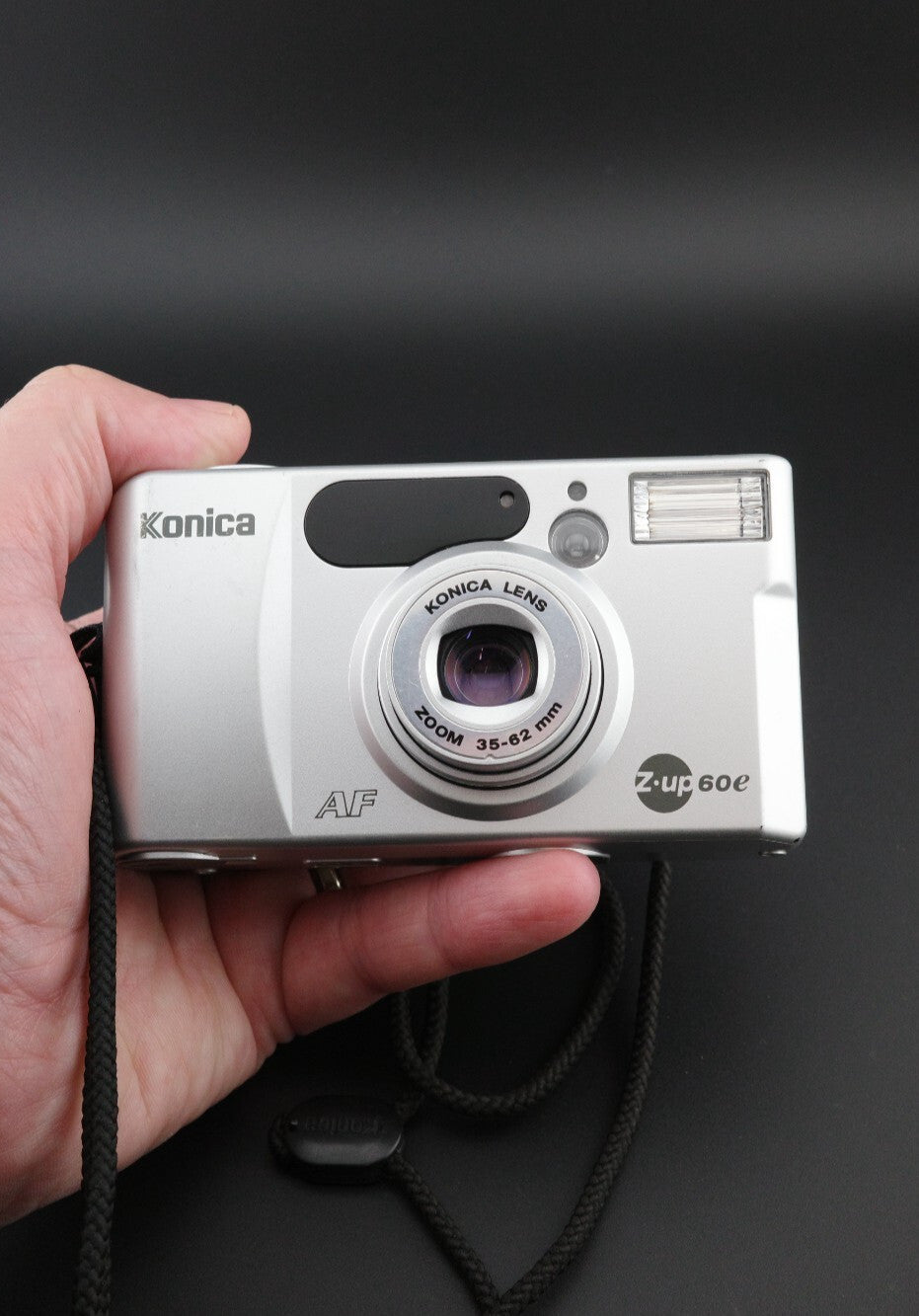 Konica Z Up 60e 35mm Film Point and Shoot Camera - Tested & Working