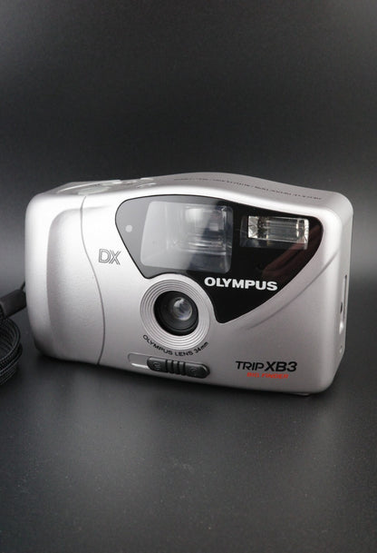 Olympus Trip XB3 35mm Film Camera + Case and Batteries - Film Tested & Working