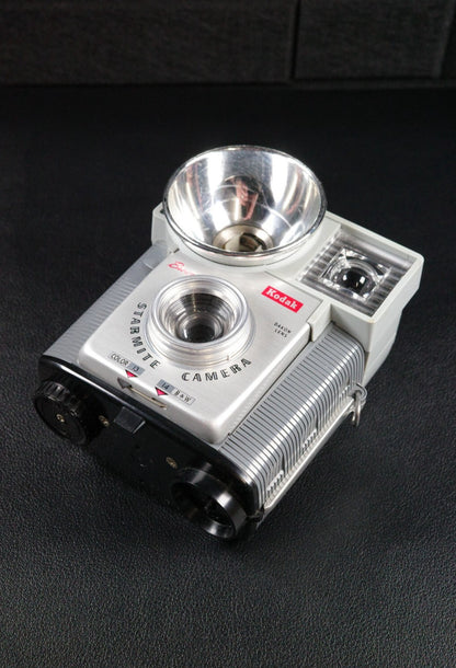 Kodak Brownie Starmite 1960's 127 Film Camera + Case & Instructions - Working