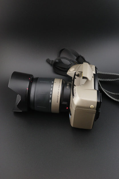Minolta Vectis S-1 Vintage 1990's APS SLR + 25-150mm Lens - Tested & Working