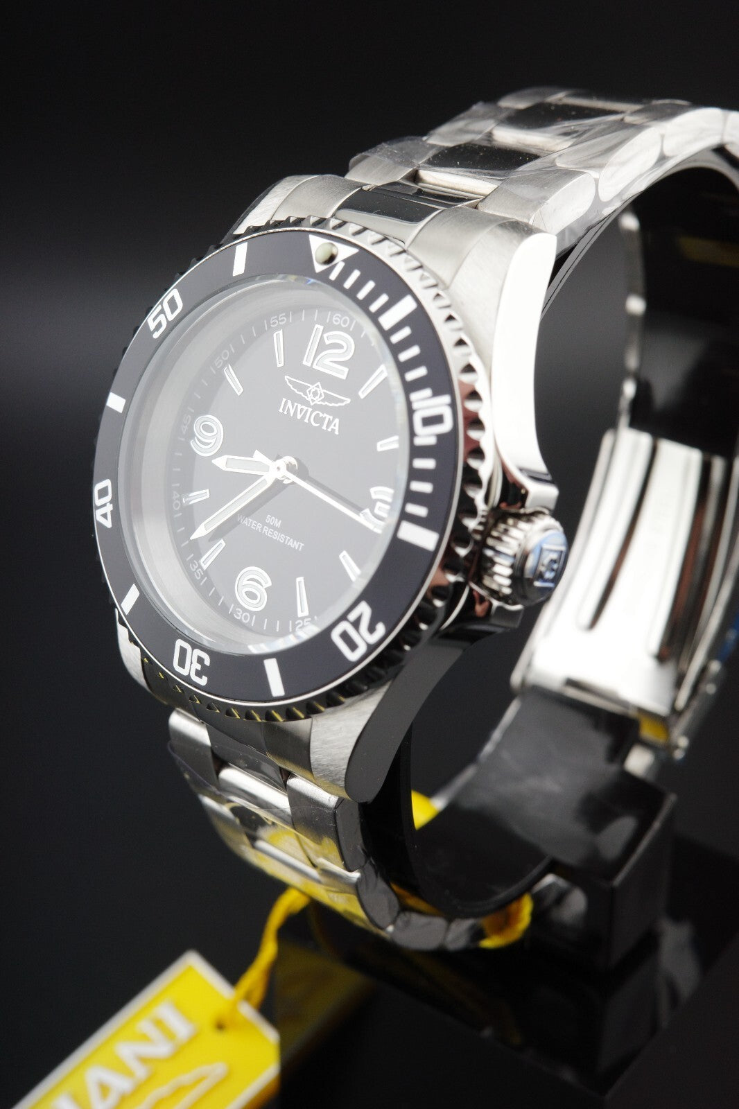 Invicta Specialty Rowan 49335 Men’s Watch 40mm Steel Black Dial - New & Boxed