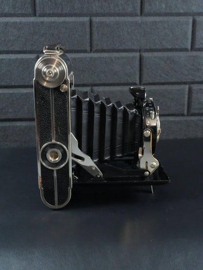 AGC Balda Pronto 1930's Folding Bellows Camera Meyer-Optik Görlitz Lens Working