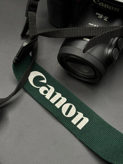 Vintage Canon EOS 100 35mm Film Camera + 35-80mm Power Zoom Lens - Working (O15)