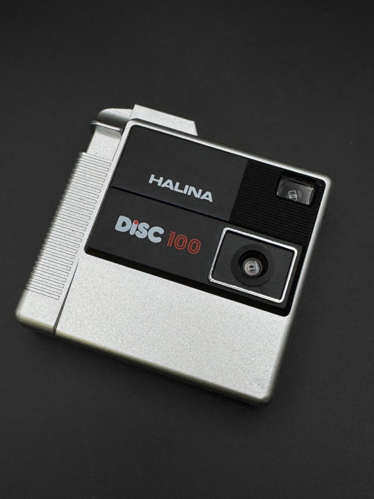 Vintage Retro 1980s Halina Disc 100 Camera - Boxed, Tested & Working