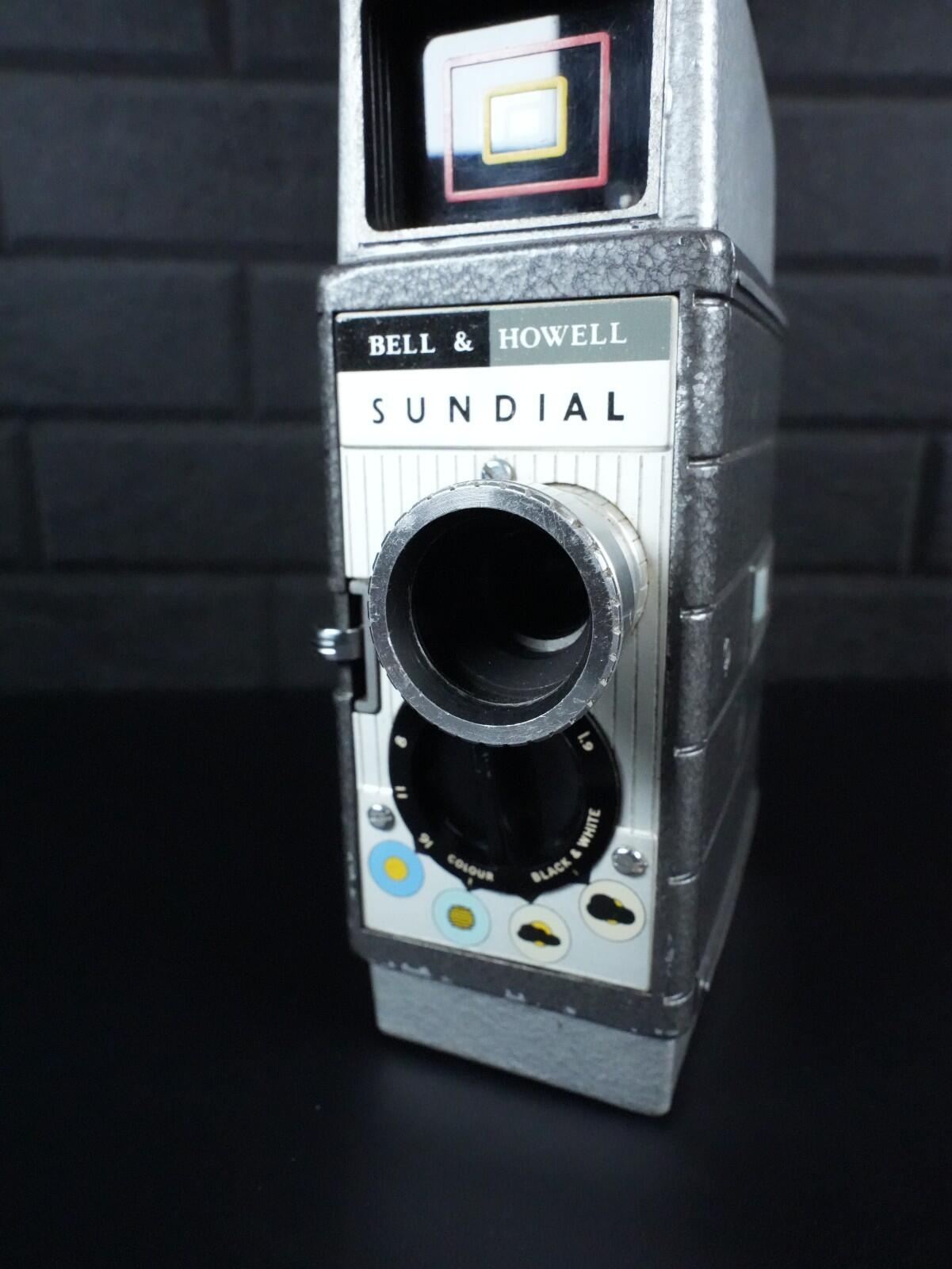 Bell & Howell Sundial Vintage 1950's Double 8mm Cine Film Camera - Fully Working