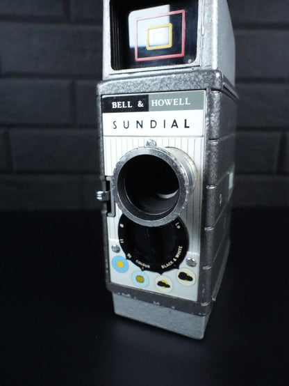 Bell & Howell Sundial Vintage 1950's Double 8mm Cine Film Camera - Fully Working