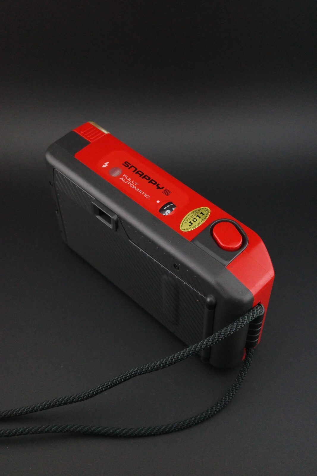 Canon Snappy S Red 35mm Point & Shoot Compact Film Camera Film Tested & Working