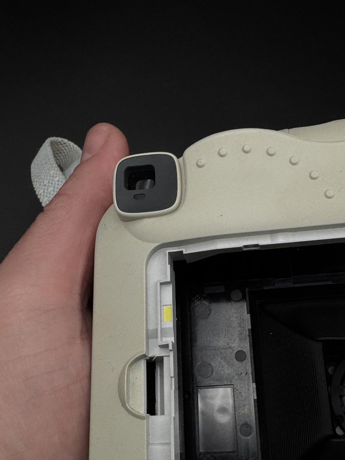 Working Fujifilm Instax Mini 9 Instant Camera - Smoky White + Film & Batteries