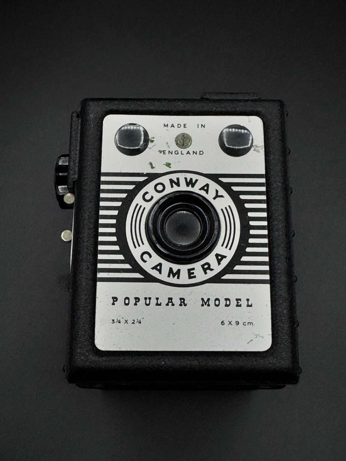 Vintage 1950's Conway Popular Model 120 Roll Film Box Camera - Faulty (F204)