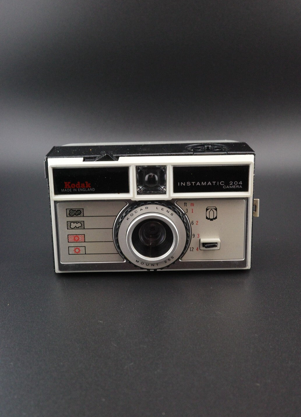 Kodak Instamatic 204 Vintage 1960's 126 Film Camera With Case - Tested & Working