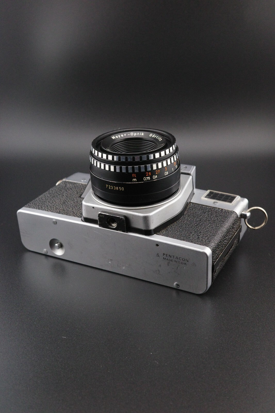 Praktica LB2 35mm SLR + Meyer Domiplan 50mm f2.8 M42 Film Film Tested & Working