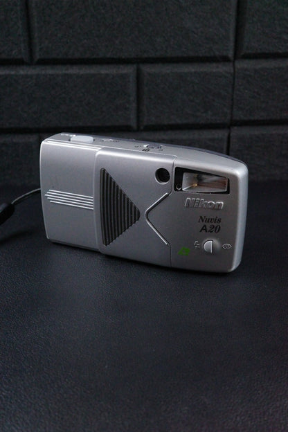 Nikon Nuvis A20 Vintage 1990's Point & Shoot APS Film Camera - Tested & Working