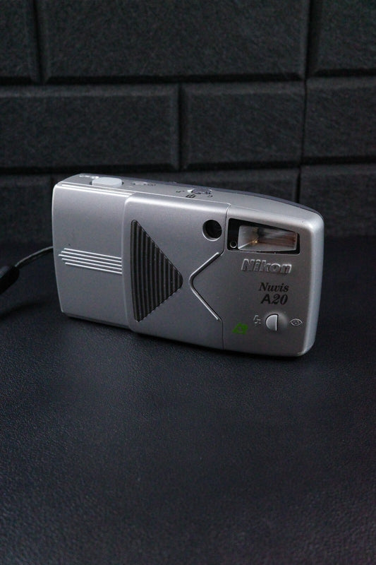 Nikon Nuvis A20 Vintage 1990's Point & Shoot APS Film Camera - Tested & Working