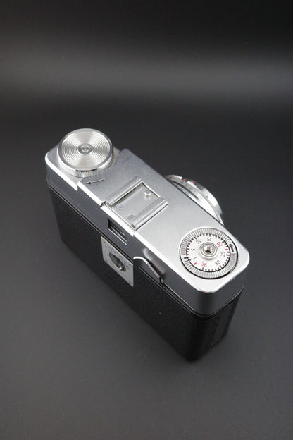 Zeiss Ikon Continette 35mm Camera Lucinar 45mm f2.8 - Film Tested & Working