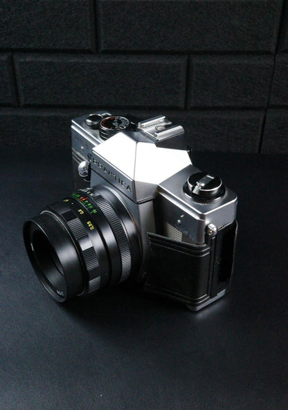 Vintage Praktica MTL 3 35mm SLR Camera + Helios 44-M f2 58mm Lens - Read Details