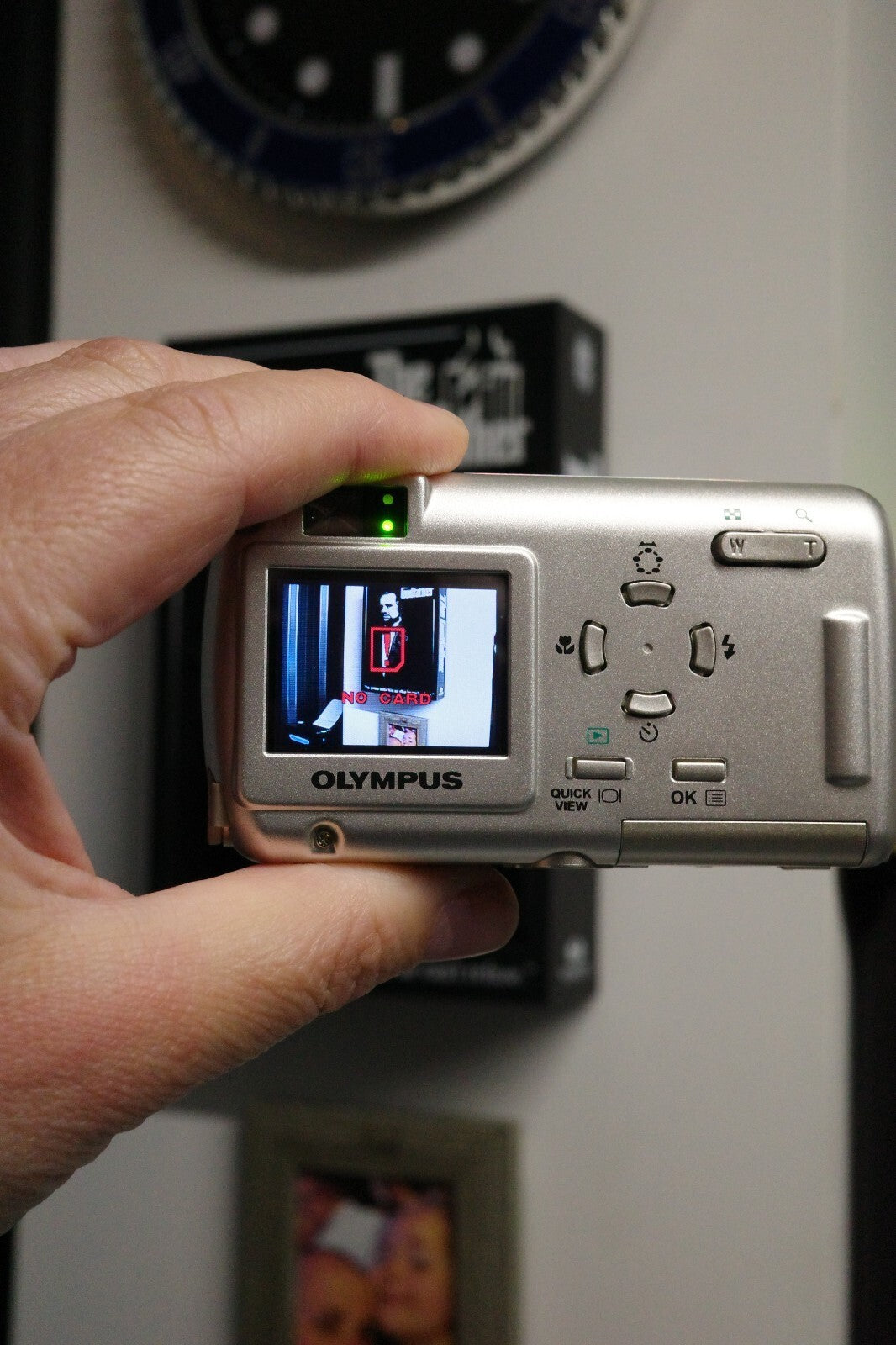 Olympus Mju 300 3.2MP Digital Camera + New Battery / Charger - Tested & Working