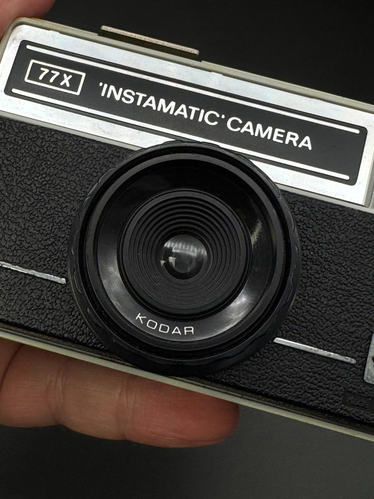 KODAK Instamatic 77-X Vintage 1970's 126 Film Camera - Tested & Working (M214)