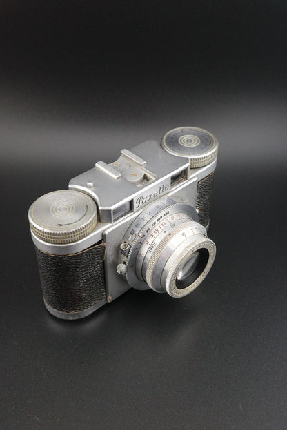 Vintage 1950's Braun Paxette 35mm Camera + Case - Faulty Spares or Repair