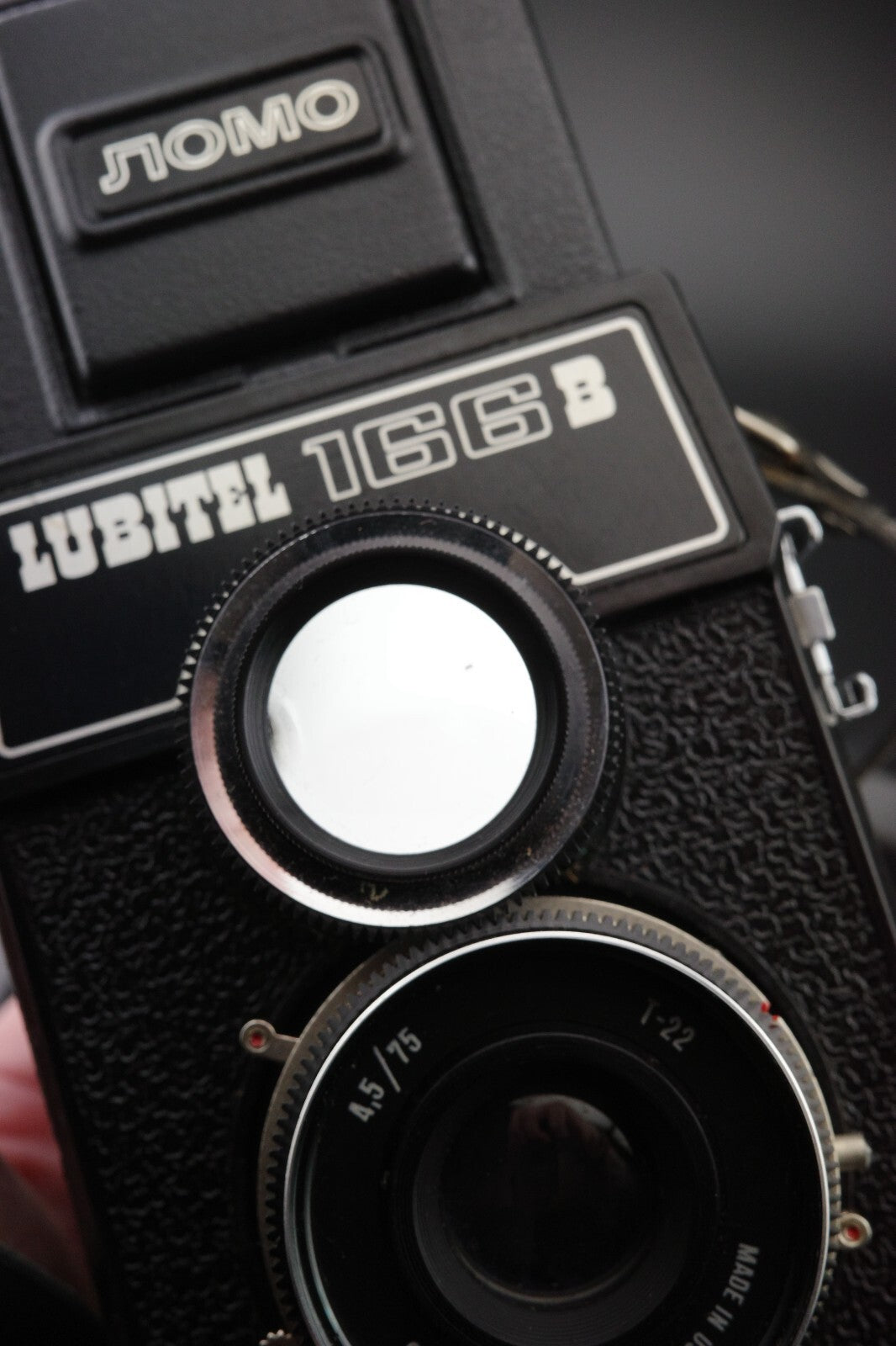 Lomo Lubitel 166B Vintage 1980's 120 TLR Film Camera 75mm f/4.5 Tested & Working