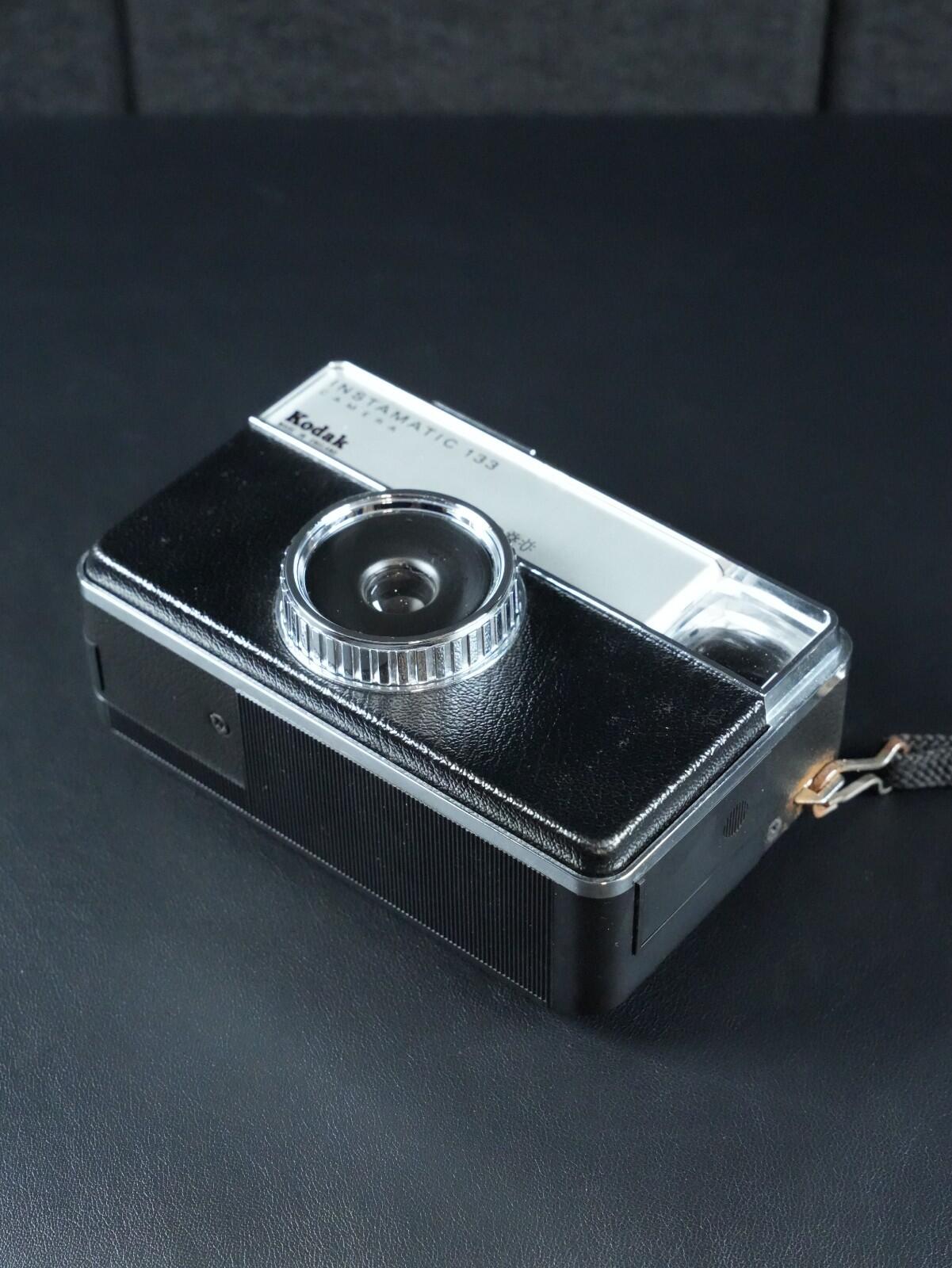 Kodak Instamatic 133 Vintage 1970'S 126 Film Camera + Case  - Tested & Working