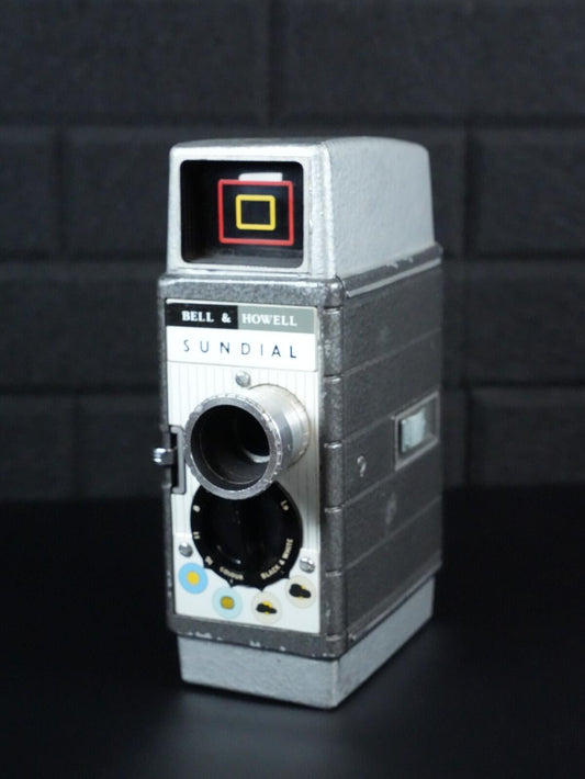 Bell & Howell Sundial Vintage 1950's Double 8mm Cine Film Camera - Fully Working