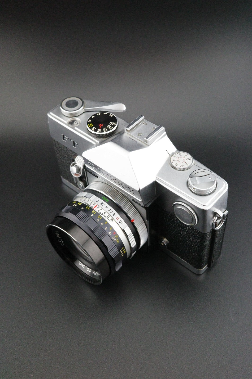 Petri FT Vintage 1960's 35mm SLR + Petri 55mm f/2 Lens Film Tested & Working