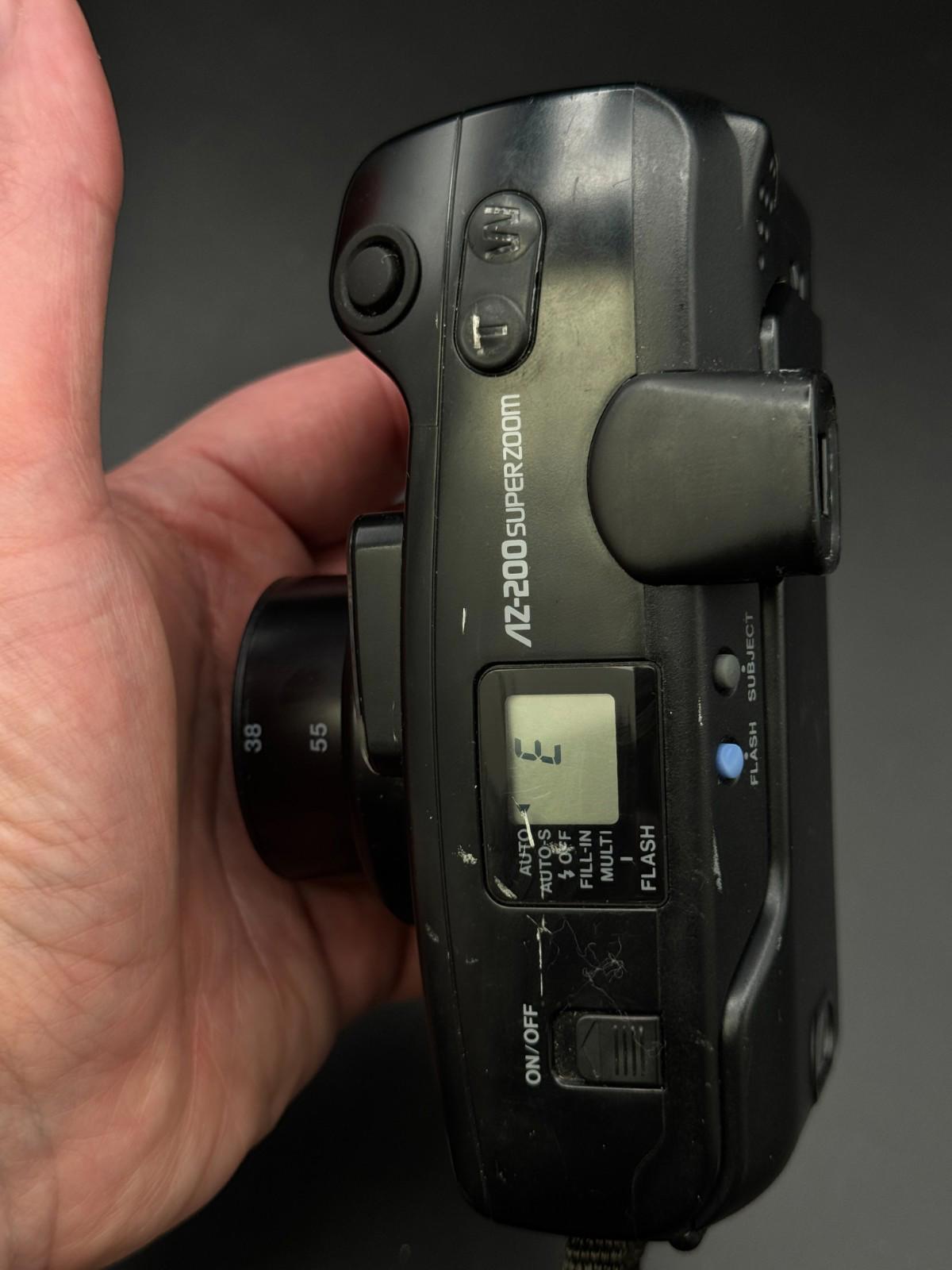 Vintage Olympus Multi-AF Zoom 38-80mm 35mm Film Camera - Read Details (K121)