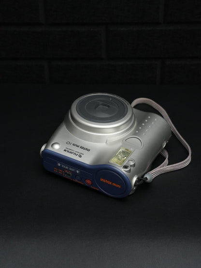 Fujifilm Instax Mini 10 Silver Instant Film Camera + Batteries Tested & Working