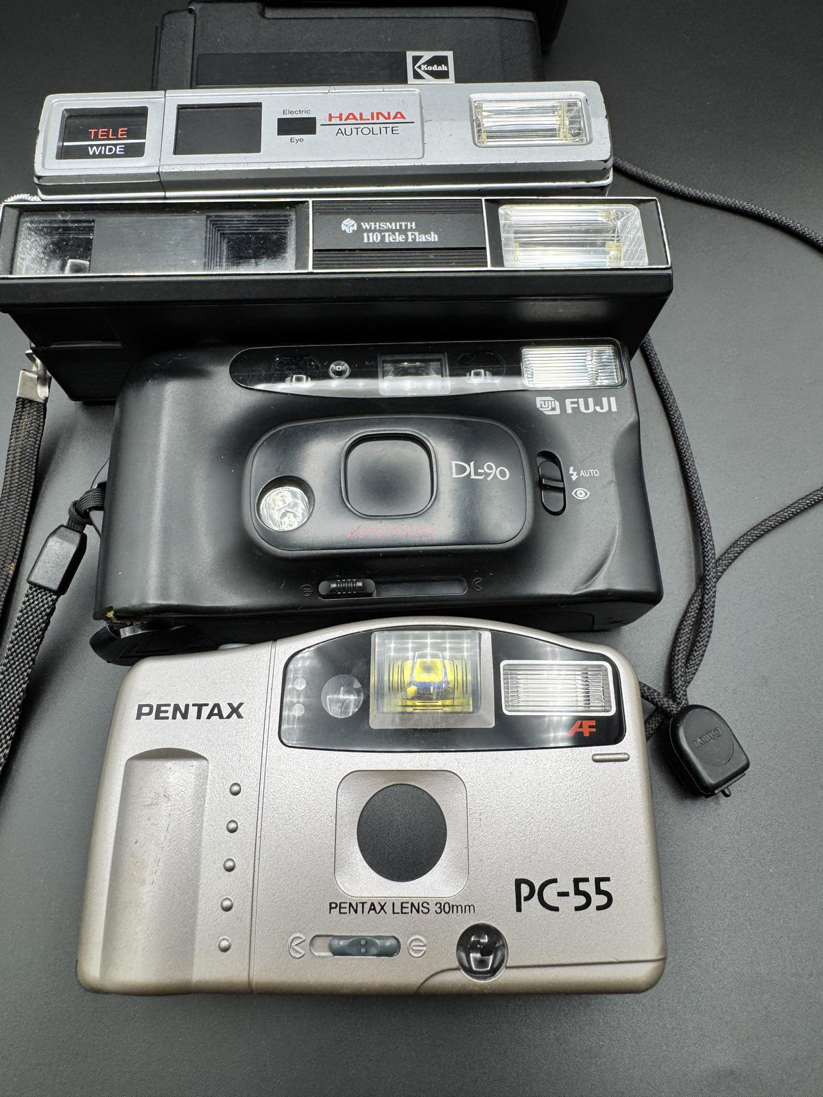 6 Vintage Film Camera Bulk Untested Job Lot - For Spares, Repair or Display