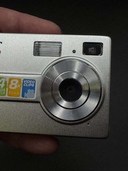 Vivitar Vivicam 3720 3MP Digital Camera + Box, Case & Batteries - Fully Working