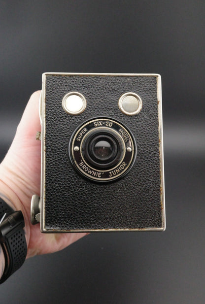 Kodak Six-20 Brownie Junior 620 Film Box Camera 1930s - Tested & Working