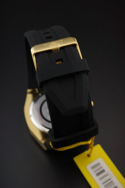 Brand New & Boxed Invicta Huracan 45775 Men’s Watch 48mm Black Gold Dial