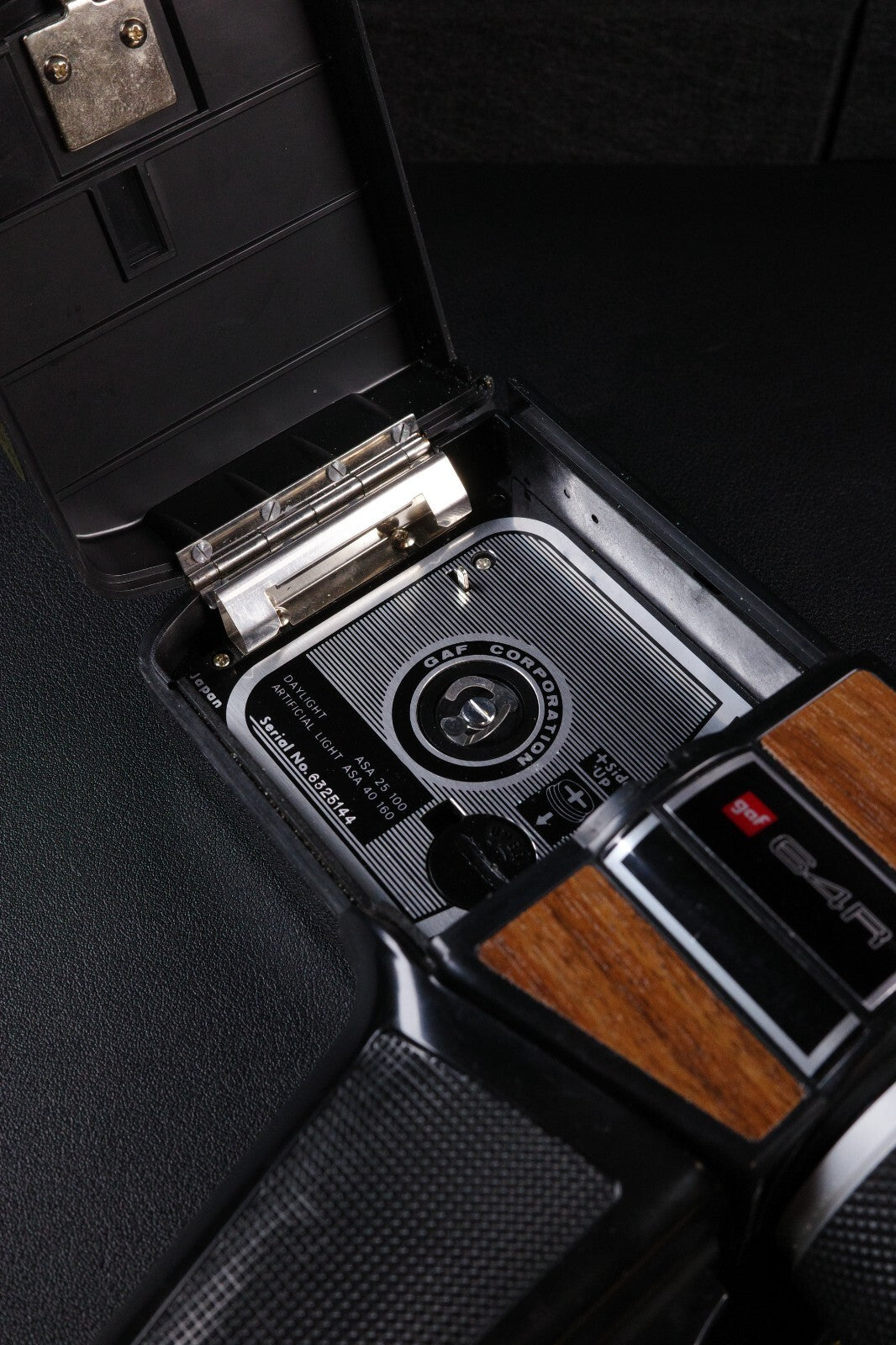 GAF 64R Vintage 1970's Super 8 Cine Movie Camera & Case - Faulty Spares Repair