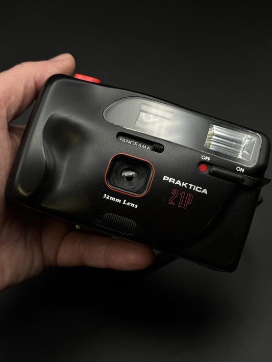 Praktica Sport 21P Vintage 35mm Film Camera Analogue 32mm Lens - Fully Working