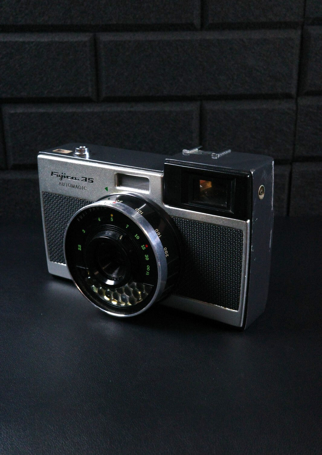 Fujica 35 Automagic Vintage 1960's 35mm Film Camera + Case Film Tested & Working