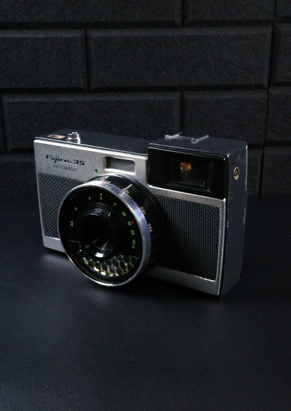 Fujica 35 Automagic Vintage 1960's 35mm Film Camera + Case Film Tested & Working