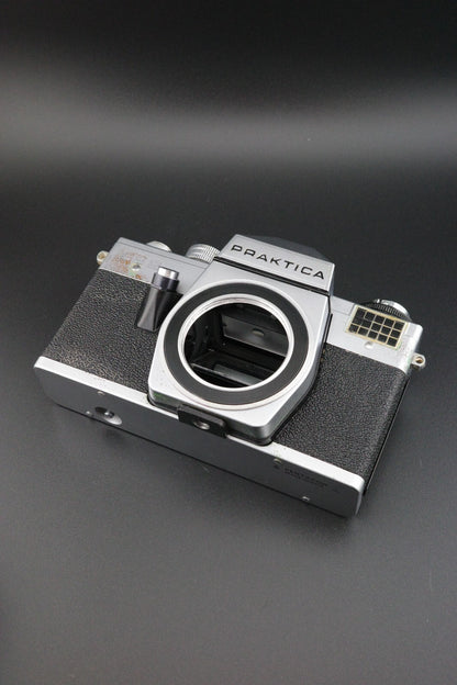 Praktica LB2 Vintage 35mm SLR + Helios 44M-4 58mm f2 M42 Film Tested & Working