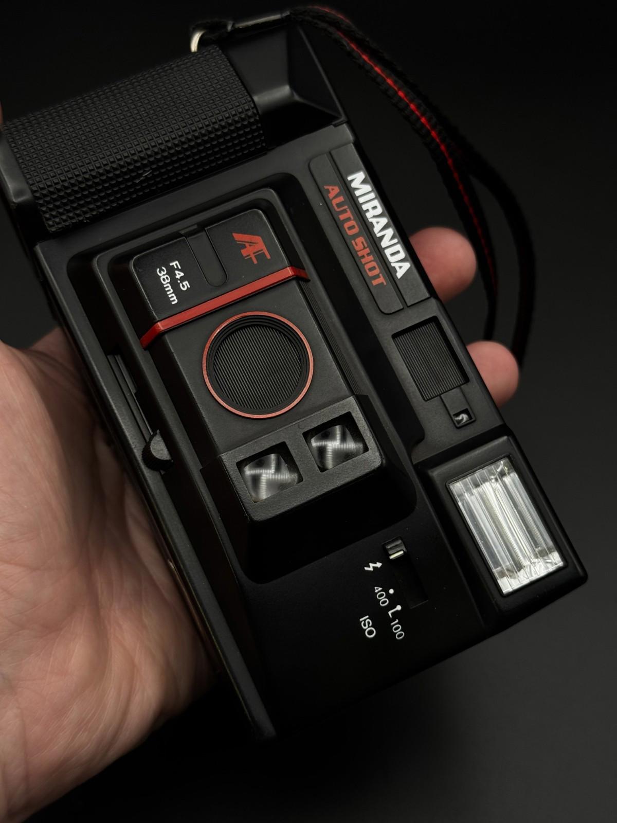 Miranda Auto Shot Vintage Compact AF 35mm Film Camera F4.5/38mm - Fully Working