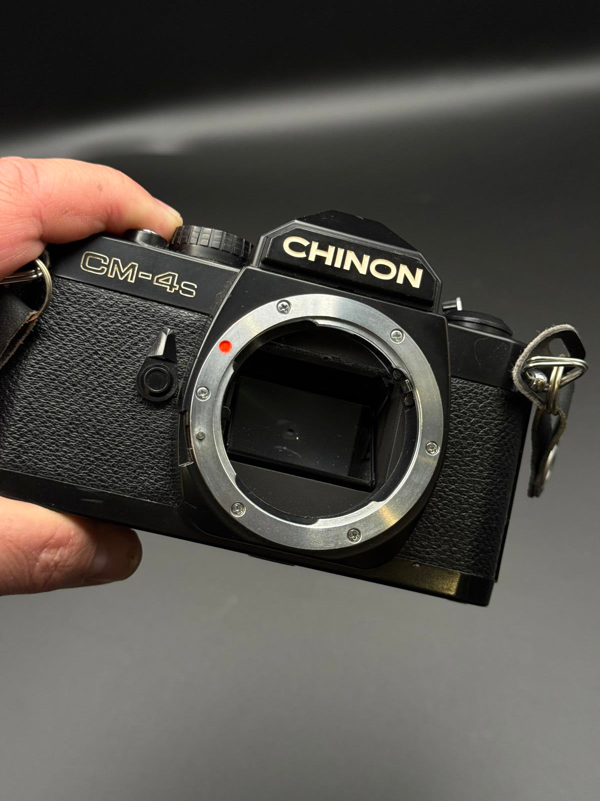 Chinon CM-4s 35mm SLR Film Camera Body Only - Tested And Working