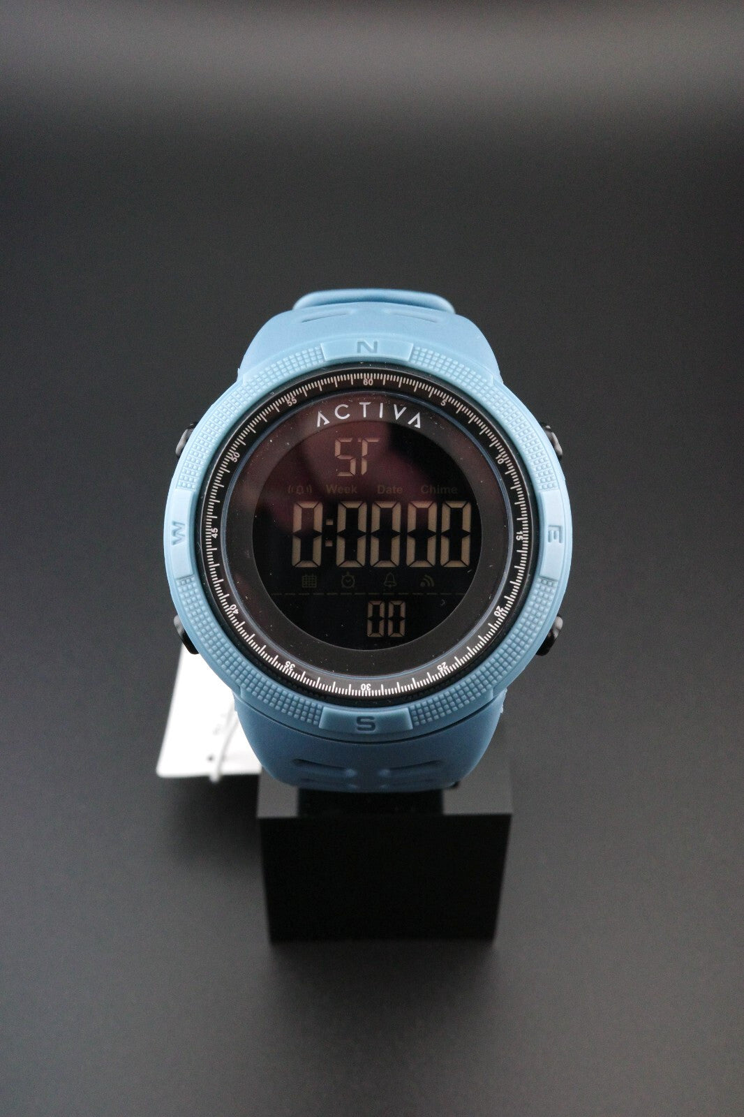 Activa X Invicta ACW1915-002 Men’s Digital Watch 50mm Light Blue - New & Boxed