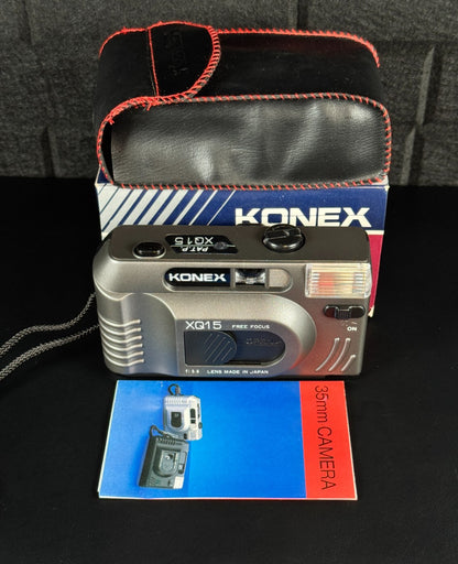 Konex XQ15 35mm Compact Film Camera – Vintage Made in Japan - New & Boxed