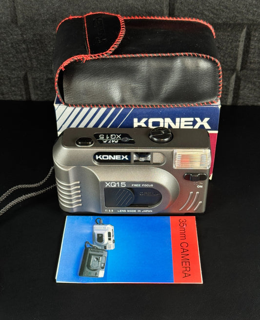 Konex XQ15 35mm Compact Film Camera – Vintage Made in Japan - New & Boxed