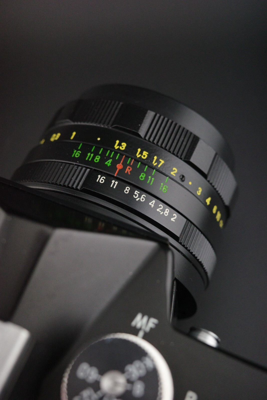 Zenit EM 35mm Film Camera + Helios 44M 2/58 + External LightMeter - Read Details
