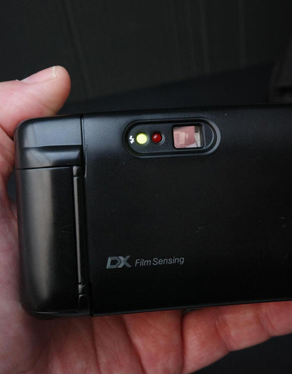 Halina Silhouette Sensor 35mm Film Camera Point & Shoot + Case - Fully Working