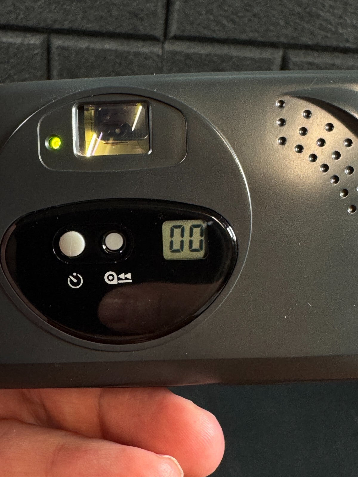 Rare 1990's Samsung Rocas 100 Camera APS Film Camera + Battery Tested & Working