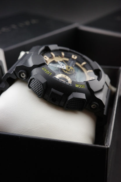 Brand New Boxed Activa Pixel X Invicta ACW498-003 Men's Digital Watch 50mm Black